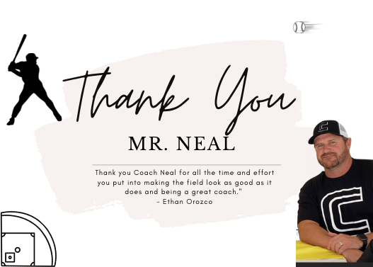  Thank you Mr. Neal